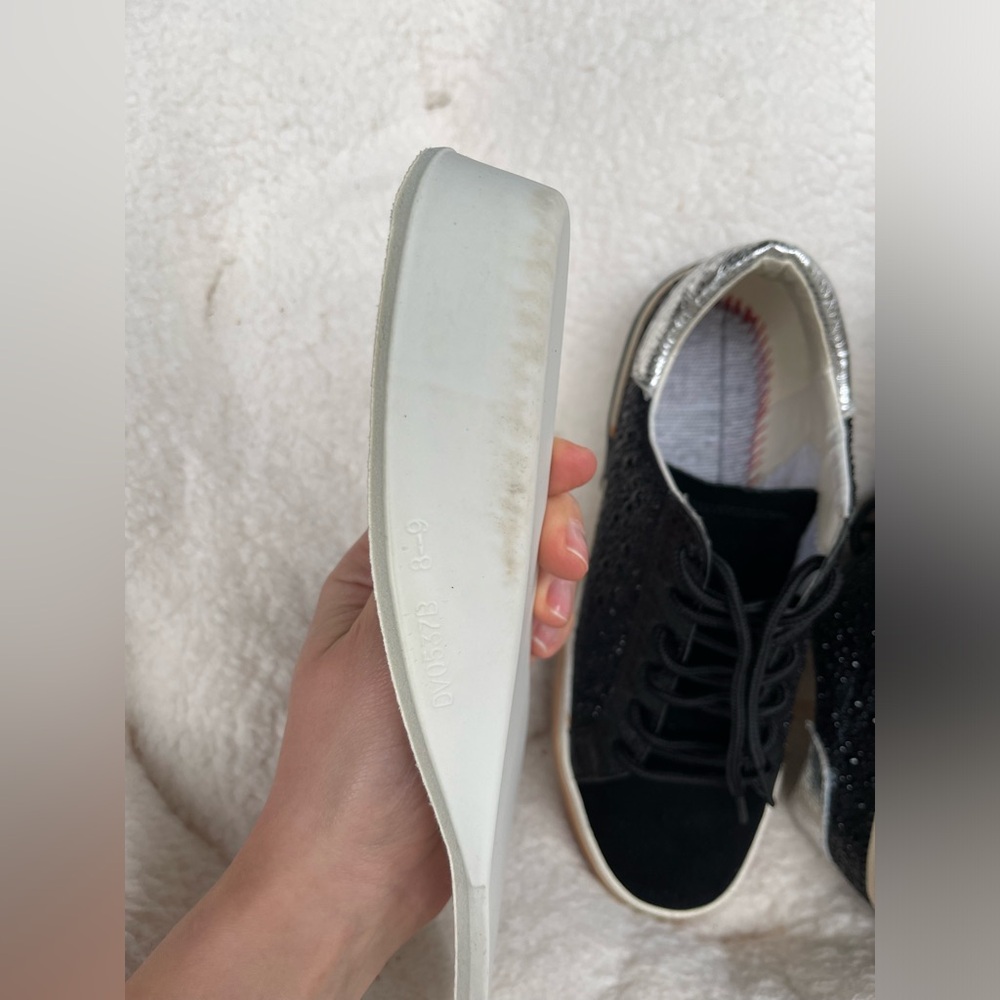 Dolce Vita Zina Crystal Sneaker Women’s Casual Size 8-9 - Picture 9 of 10